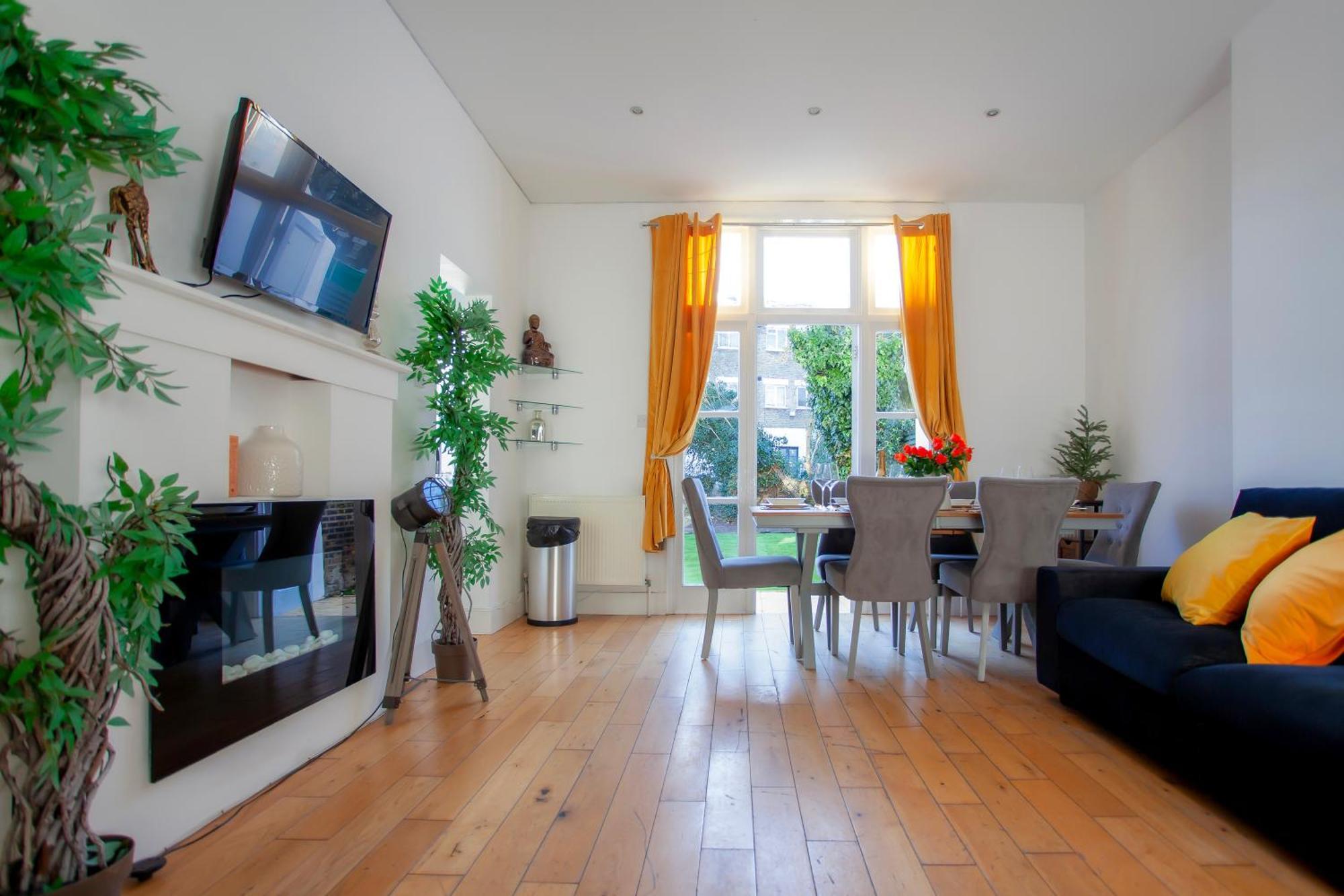 Templar Large Garden Flat Apartment Лондон Екстериор снимка