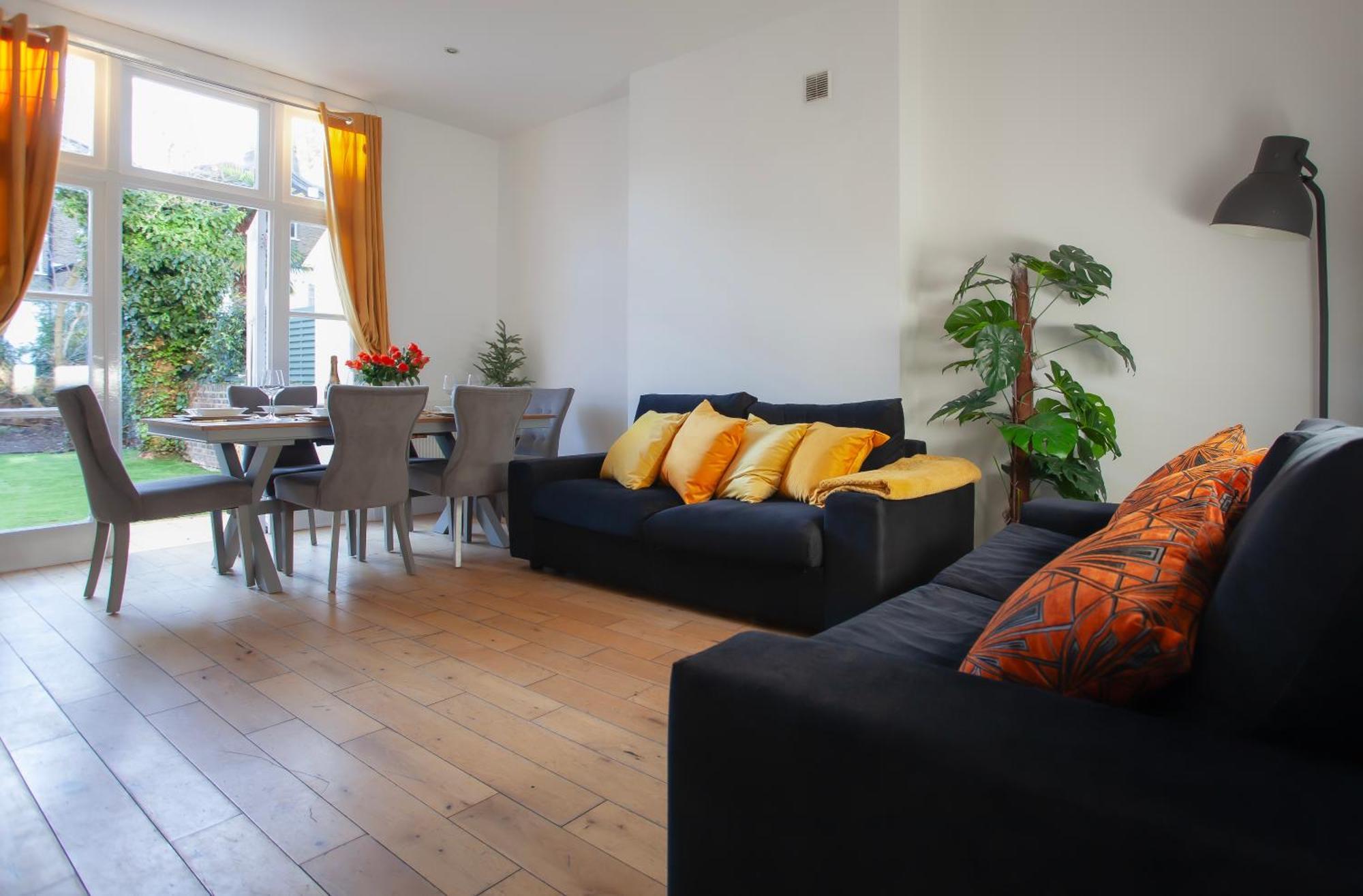 Templar Large Garden Flat Apartment Лондон Екстериор снимка